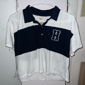 Hollister Collar Striped Shirt